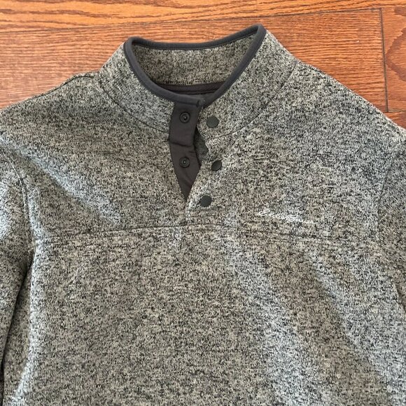 Eddie Bauer Men's Radiator Fleece Snap-Front Pullover Sweatshirt Size XL Outdoor - Picture 7 of 13